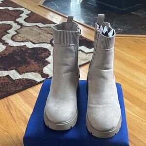 No Boundaries Taupe Ankle Boots